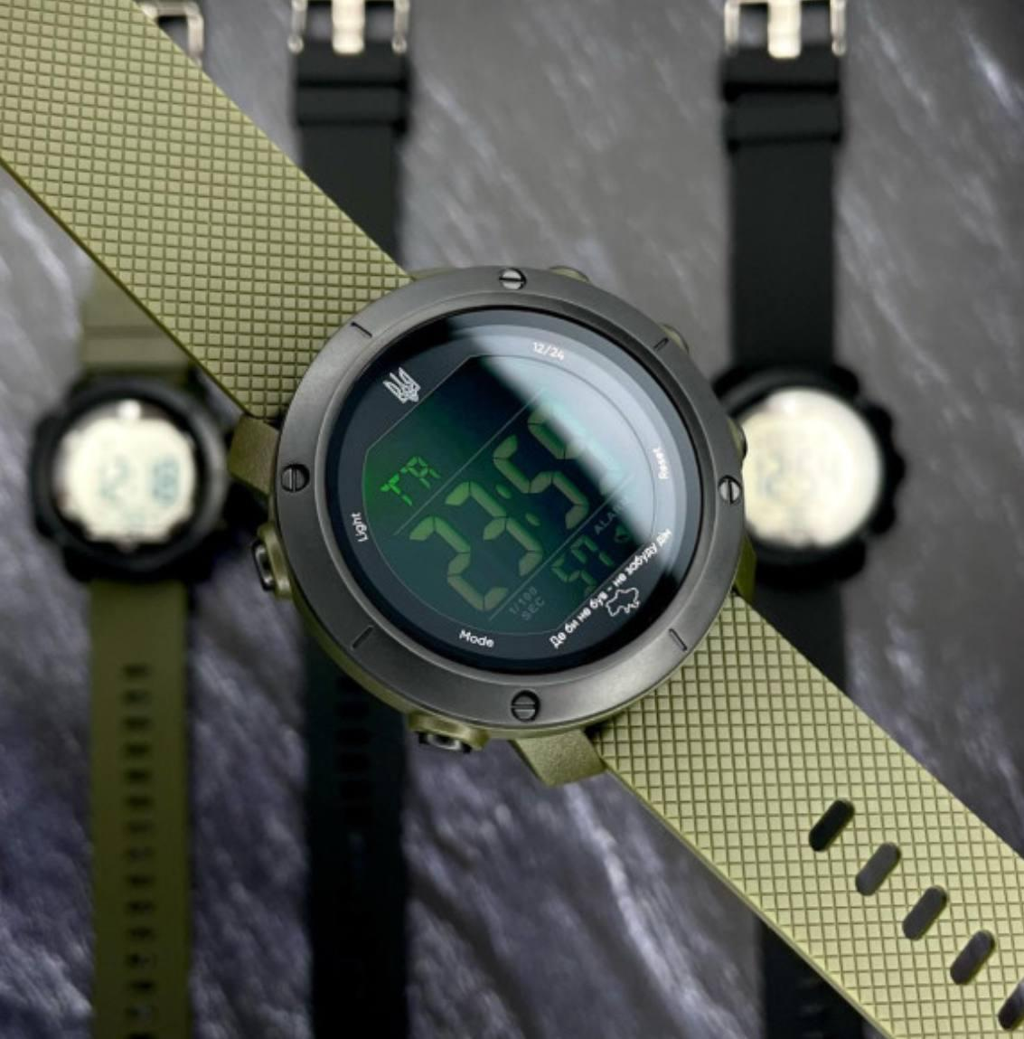 Годинник наручний Awarder 032 Де би не був Army Green-Black-White 1202-0040