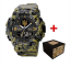 Чоловічий годинник Awarder 001 Тризуб золото Camo Green 1202-0097