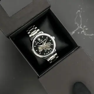 Чоловічий годинник Awarder 022 Де би не був Silver-Black Automatic Metall Модель: 1202-0211