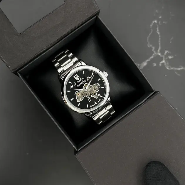 Чоловічий годинник Awarder 022 Де би не був Silver-Black Automatic Metall Модель: 1202-0211