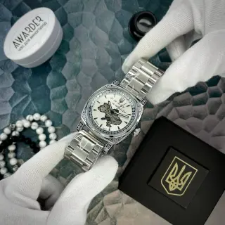 Годинник Awarder 021-3D Де би не був Silver-White Steel