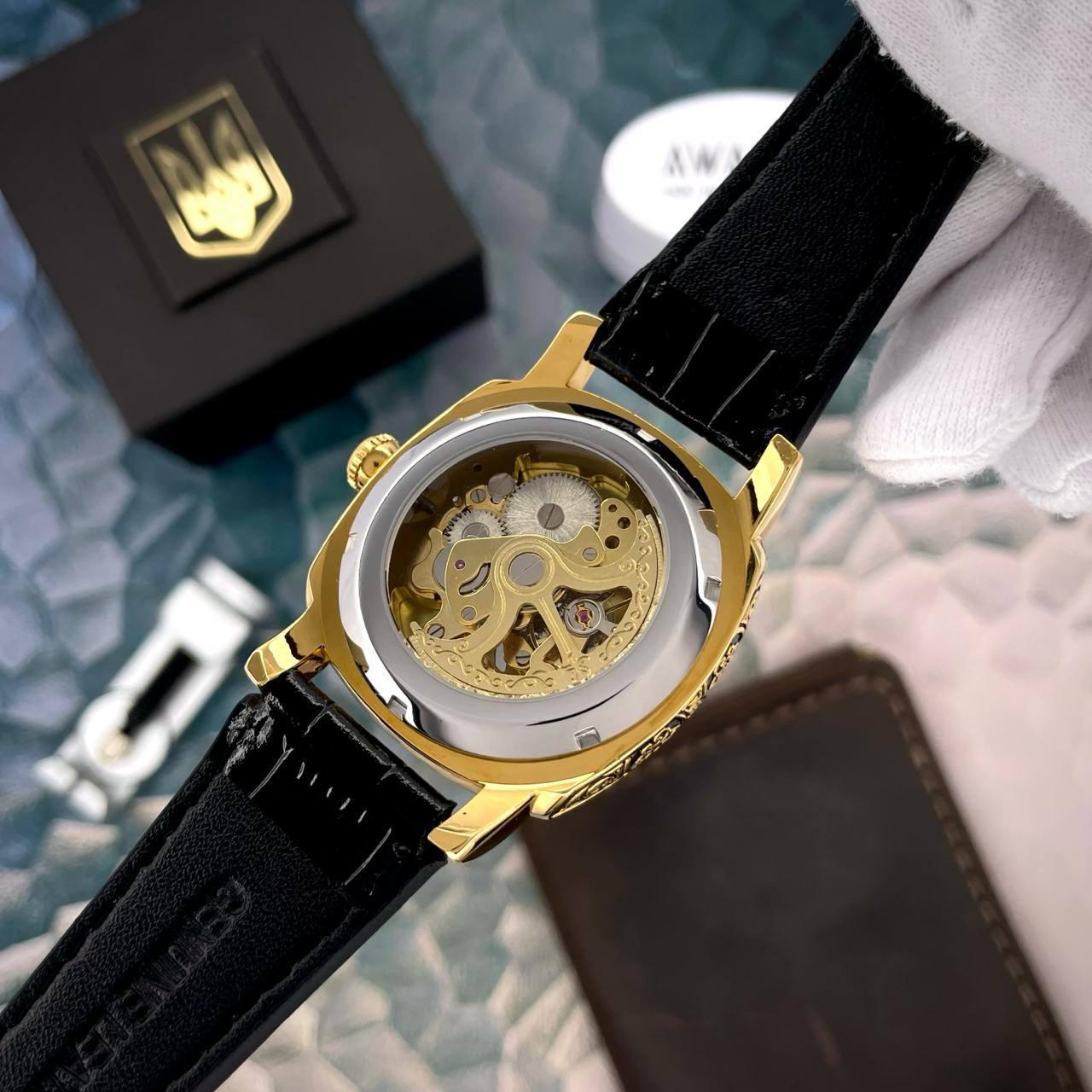 Годинник Awarder 021-3D Де б не був Gold-Black 🔥 Модель: 1202-0187 - Фото 7