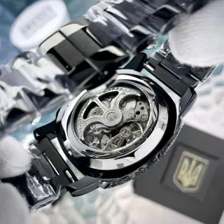 Годинник Awarder 021-3D Де би не був Black-White Steel 🔥 Модель: 1202-0192