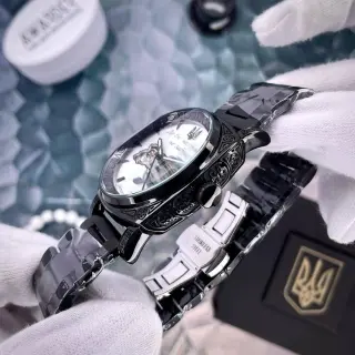 Годинник Awarder 021-3D Де би не був Black-White Steel 🔥 Модель: 1202-0192