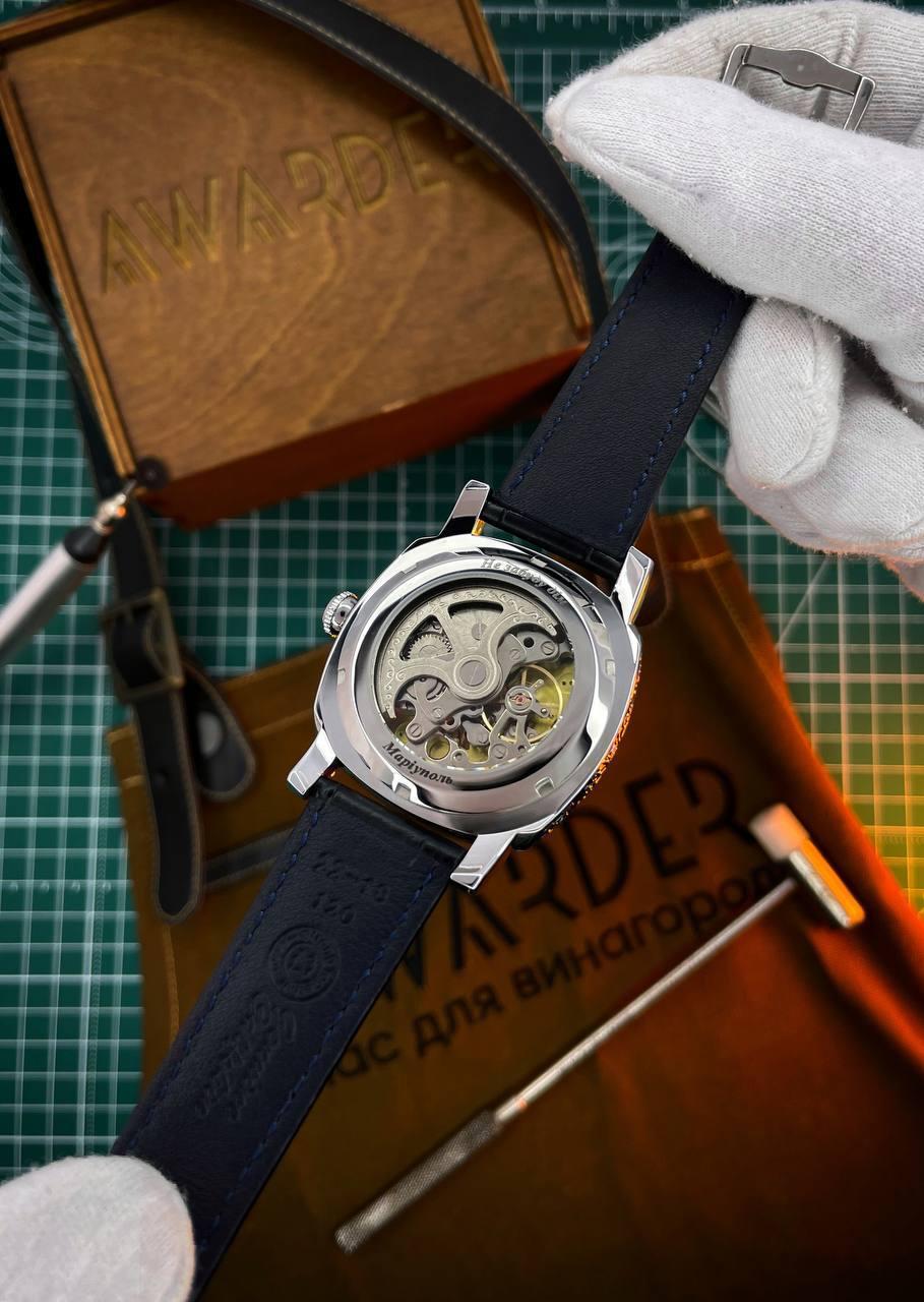 Чоловічий годинник Awarder 021-3D Де би не був Silver-Black Модель: 1202-0207 - Фото 2