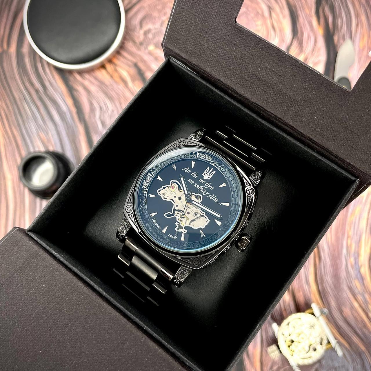 Годинник Awarder 021-3D Де би не був All Black Steel 🔥 Модель: 1202-0191 - Фото 9