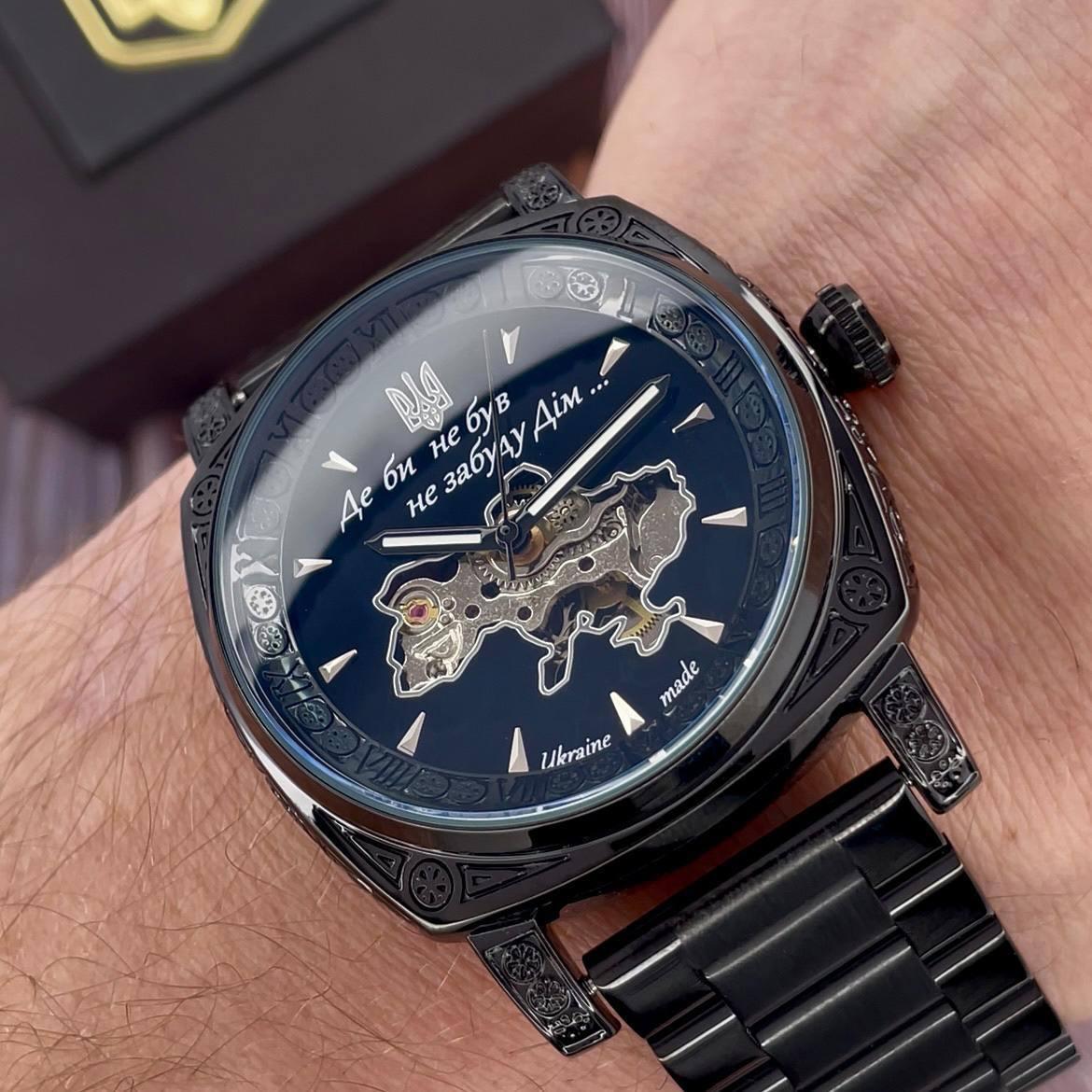 Годинник Awarder 021-3D Де би не був All Black Steel 🔥 Модель: 1202-0191 - Фото 6