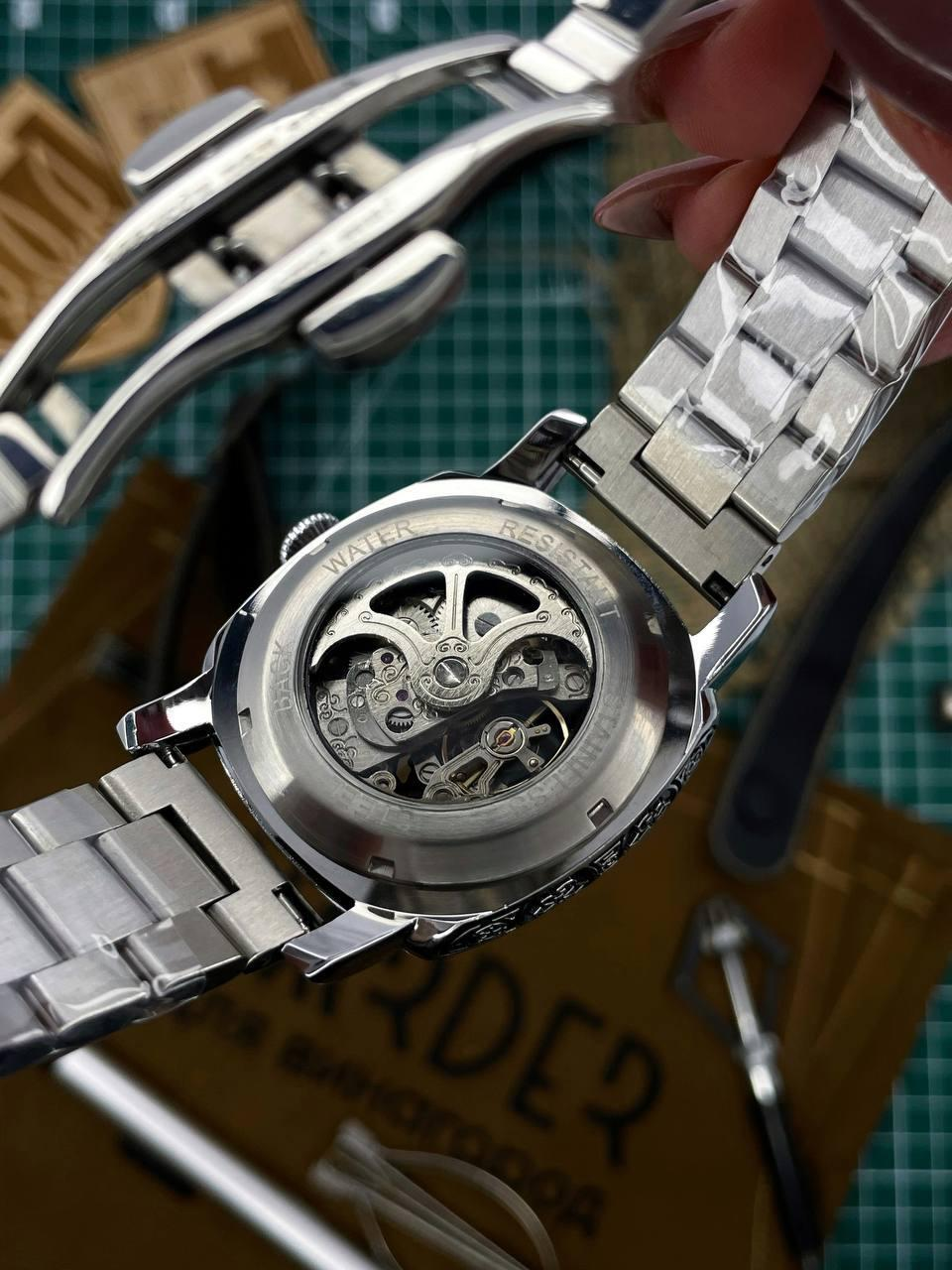 Чоловічий годинник Awarder 021 Де би не був Silver Steel Модель :1202-0140