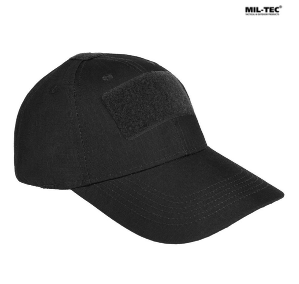 Бейсболка тактична MIL-TEC Tactical Baseball Cap Чорна