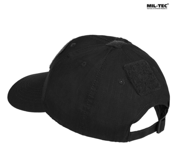 Бейсболка тактична MIL-TEC Tactical Baseball Cap Чорна