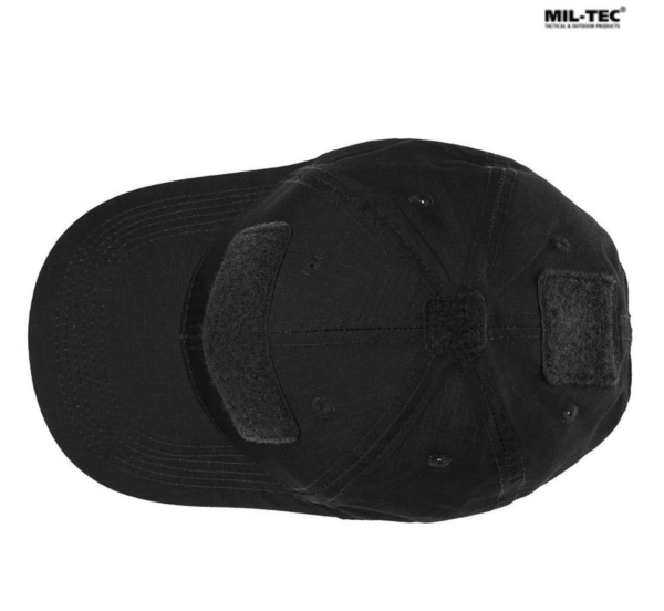 Бейсболка тактична MIL-TEC Tactical Baseball Cap Чорна