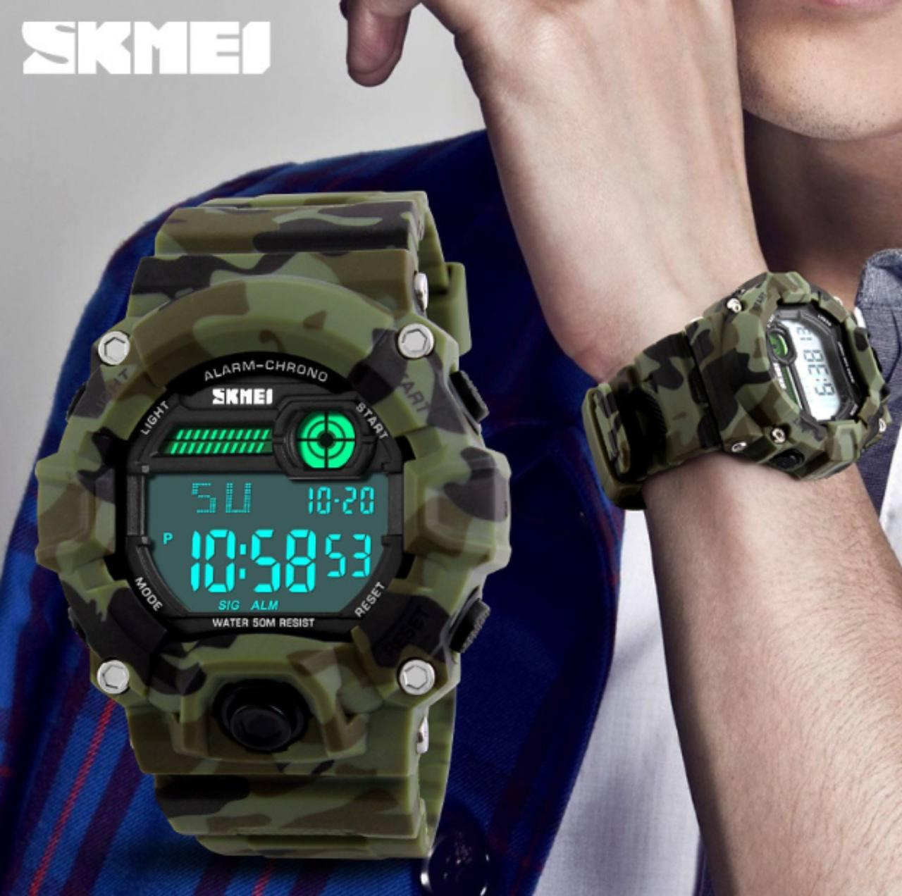 Тактичний годинник SKMEI мультикам