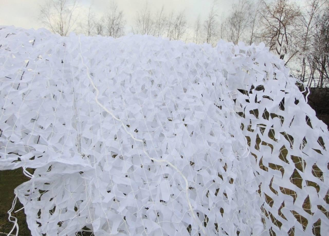 Маскувальна сітка MFH Camo Net «Basic» 2x3 м White