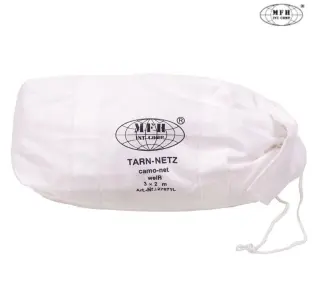 Маскувальна сітка зимова біла MFH Camo Net 2x3 м White
