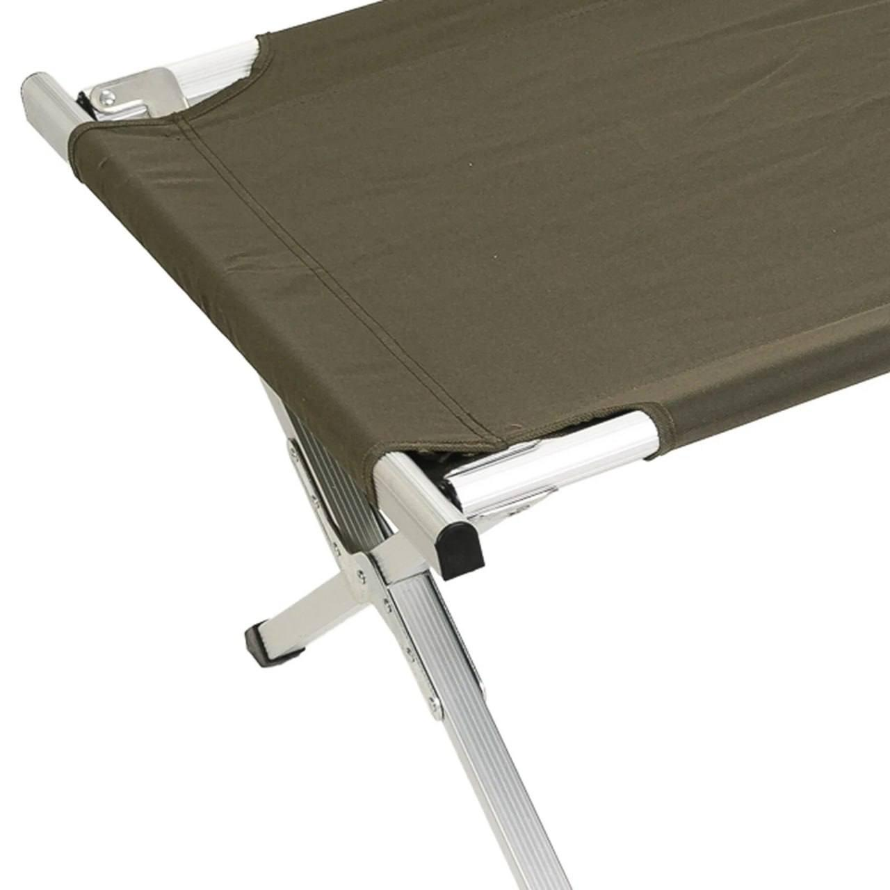 Ліжко розкладне Канадське US STYLE ALUM. FOLDING COT W. BAG Olive