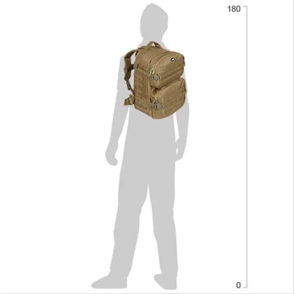 Рюкзак тактичний MFH «Assault II» 40L Coyote Tan