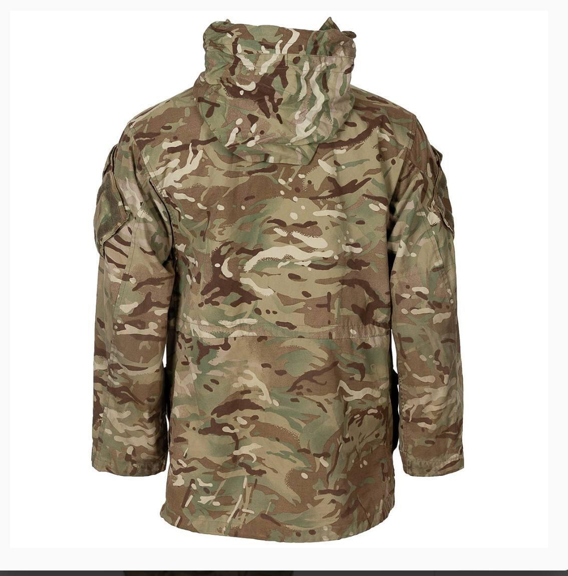Оригінальна парка Brit. Kommandojacke "Smock", MTP tarn, winddicht, gebr.