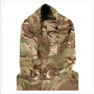 Оригінальна парка Brit. Kommandojacke "Smock", MTP tarn, winddicht, gebr.