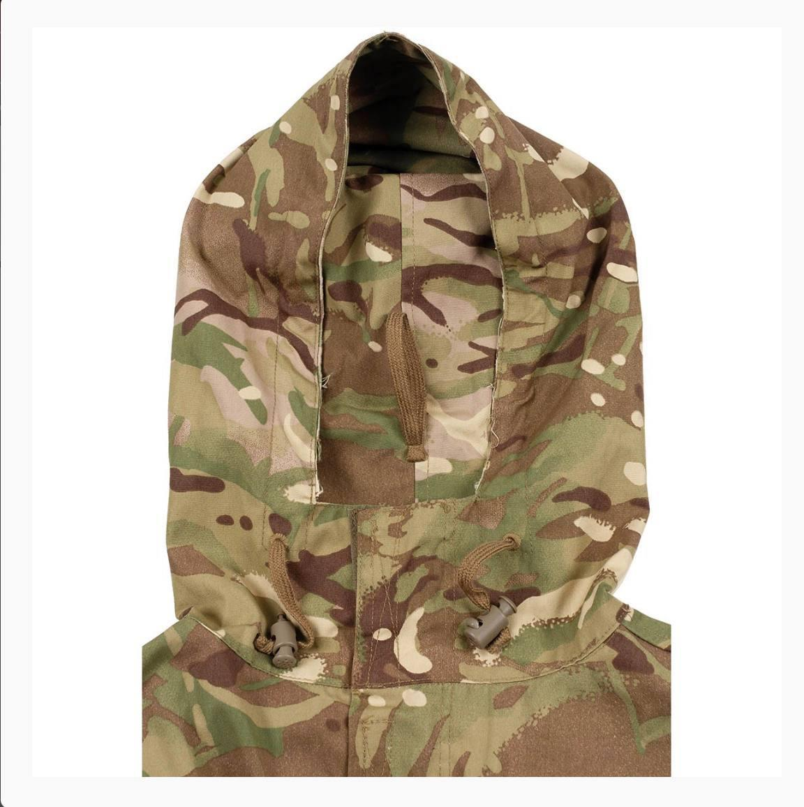 Оригінальна парка Brit. Kommandojacke "Smock", MTP tarn, winddicht, gebr.
