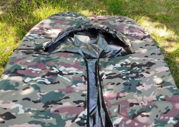 Утепленний спальний мішок (модель "кокон ЗСУ")