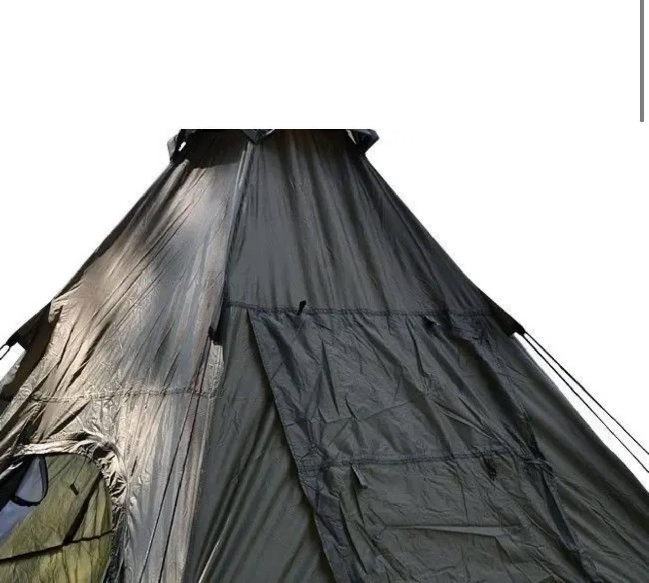 Намет 4-містний MIL-TEC «TIPI» Піраміда Olive