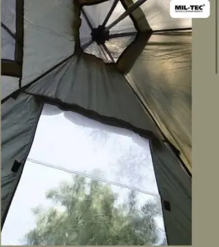 Намет 4-містний MIL-TEC «TIPI» Піраміда Olive
