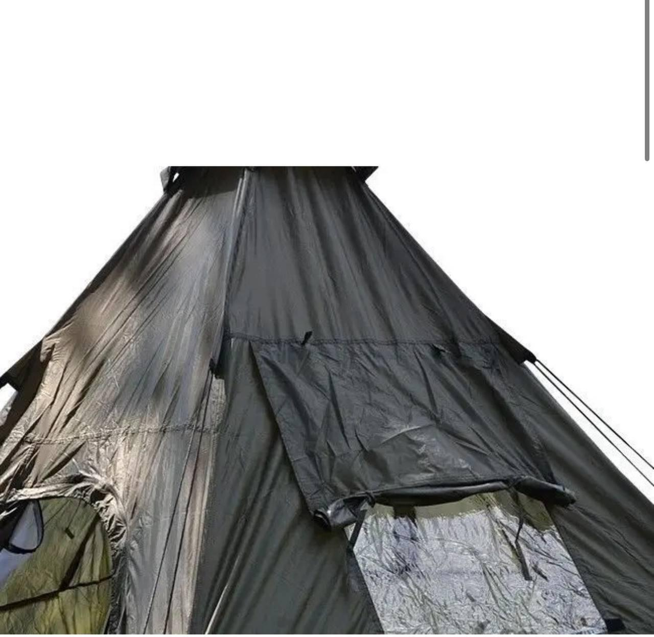 Намет 4-містний MIL-TEC «TIPI» Піраміда Olive