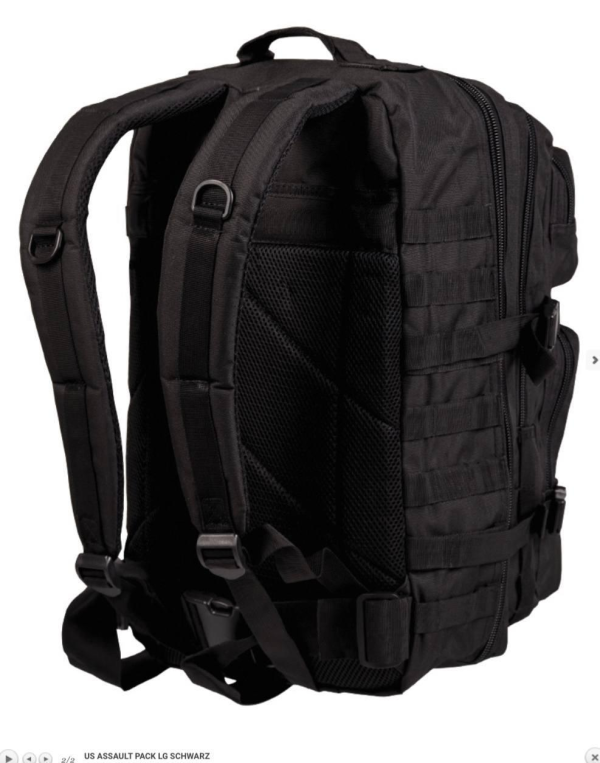 рюкзак чорний 36 л Рюкзак MIL-TEC