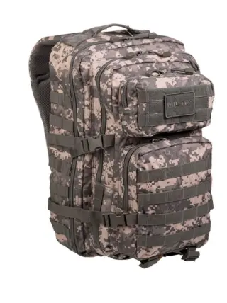 Рюкзак штурмовий тактичний MIL-TEC US Assault Pack Large 36 л камуфляж AT-Digital