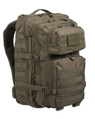 Рюкзак штурмовий тактичний MIL-TEC US Assault Pack Large 36 л олива