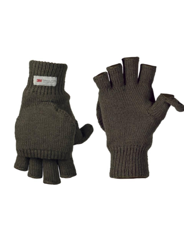 Рукавиці Відкидні . KLAPPHANDSCHUHE OLIV.