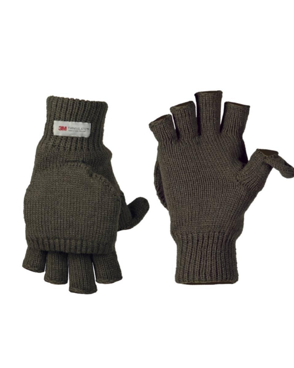 Рукавиці Відкидні . KLAPPHANDSCHUHE OLIV.