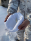 шапка в*язана біла - Фото 5
