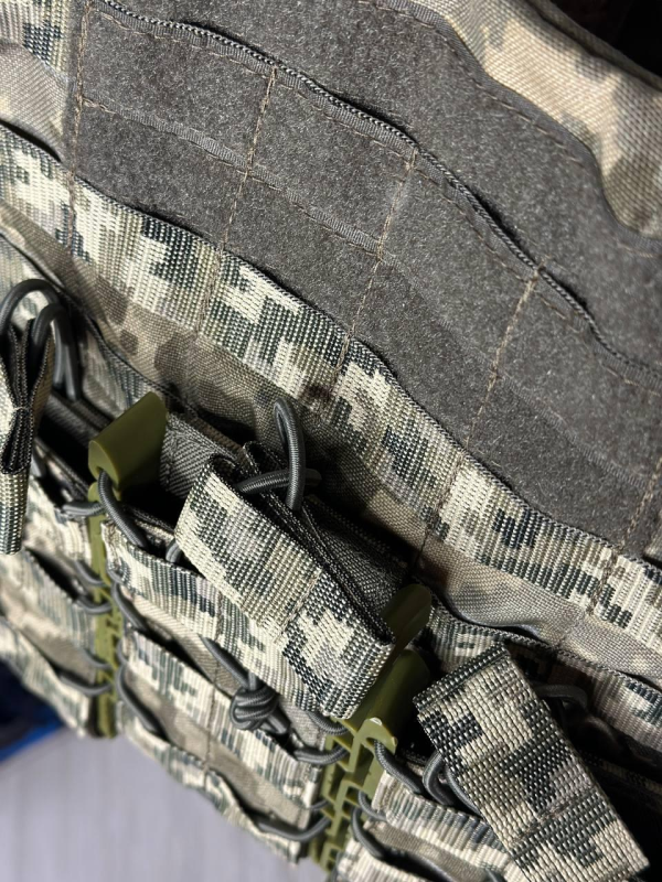 Плитоноска піксель з підсумками та напашником