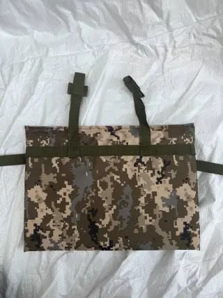 Тактичний каремат для сидіння піксель