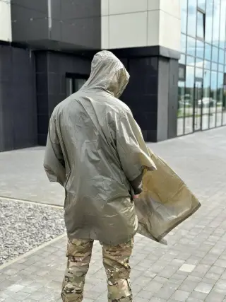 плащ/пончо олива