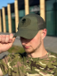 Бейсболка тактична «Punisher» Rip-Stop Olive 5.0 - Фото 4
