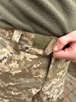 Штани піксель ріпстоп демісезон з наколінниками