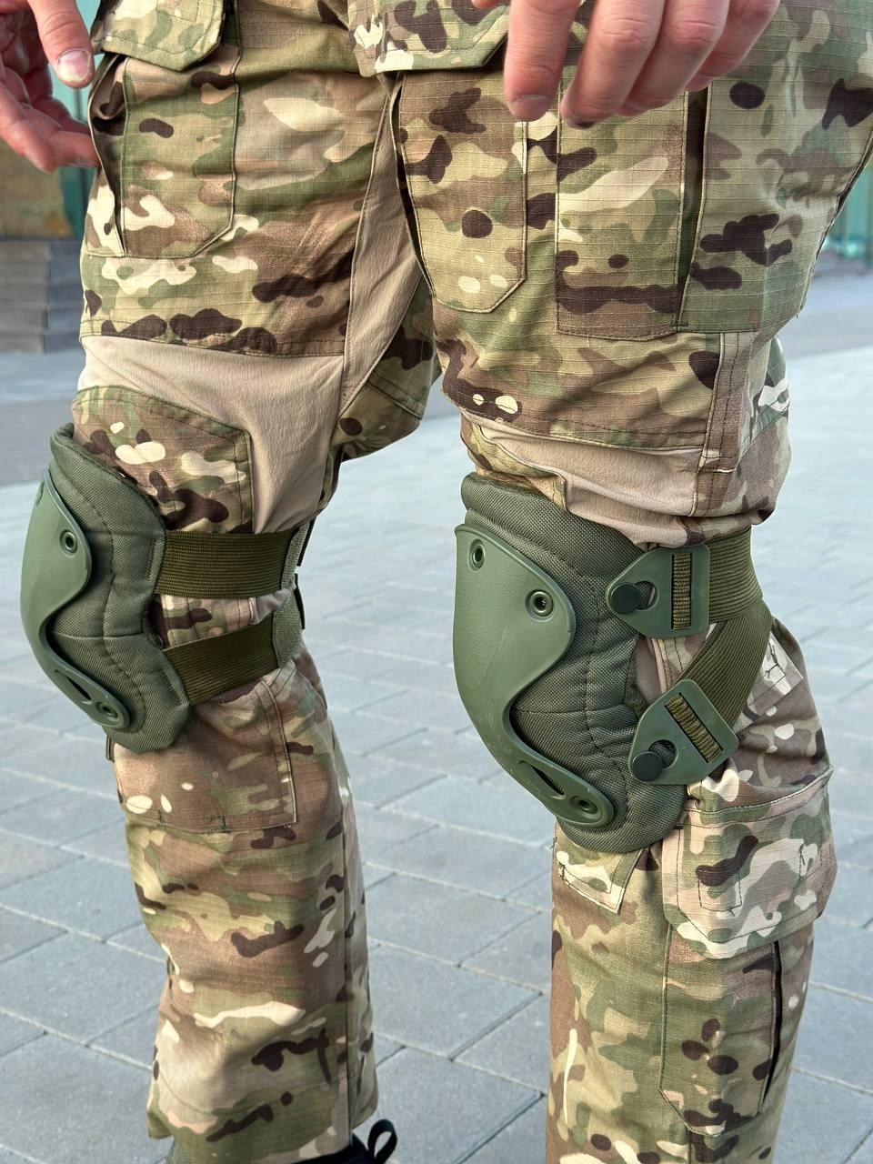 наколінники олива