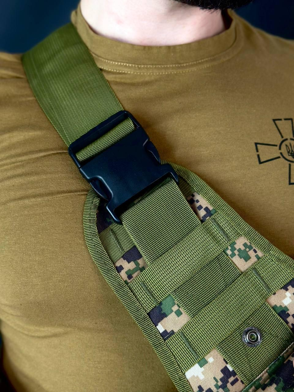сумка/барсетка зелений піксель