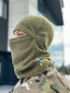 флісова балаклава світла олива - Фото 2