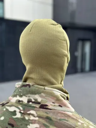 термо балаклава олива