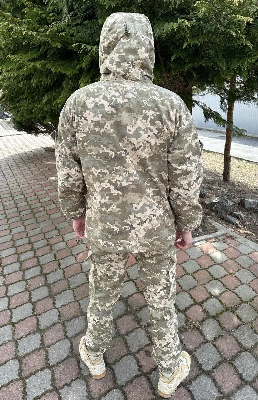Горка піксель ріпстоп демісезон з анораком