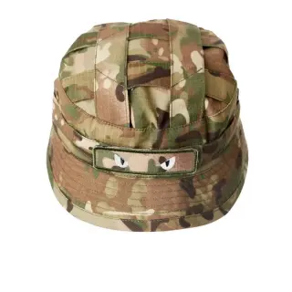 Tactical Boonie Hat Camouflage with Cat Eyes Patch, Multicam