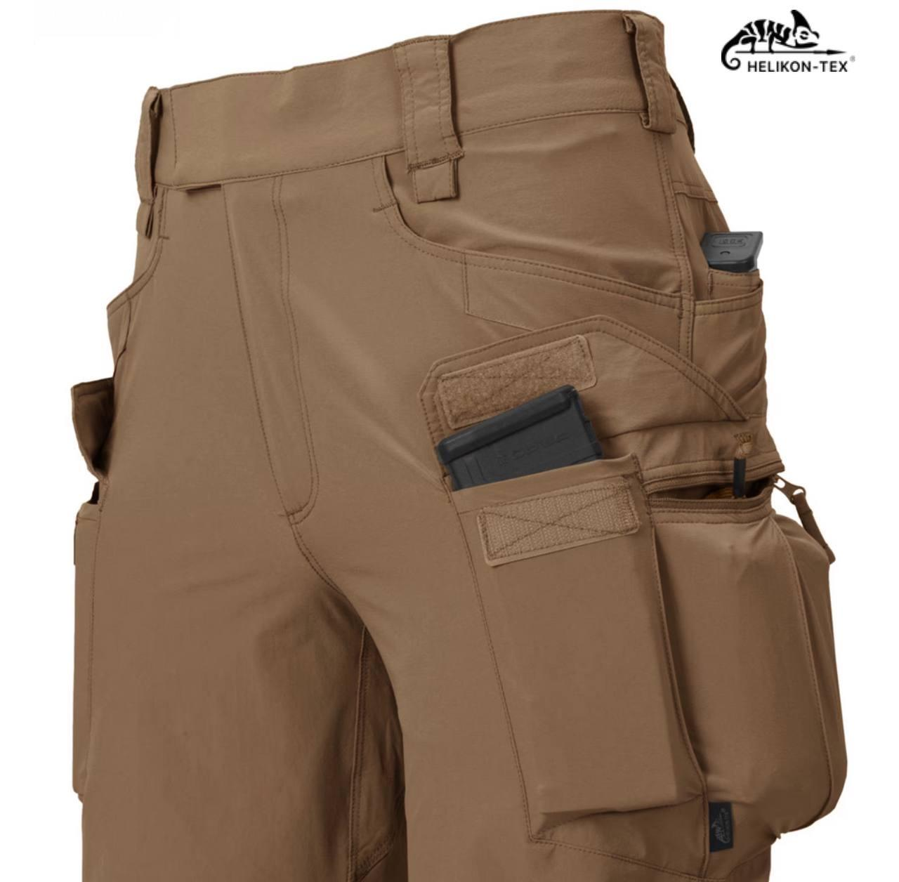 Шорти Helikon OTS 8,5" VersaStretch Lite - Mud Brown