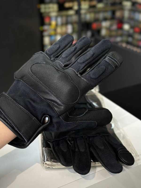 Рукавички тактичні комбіновані кевларові TACTICAL LEDER/KEVLAR MIL-TEC Німеччина