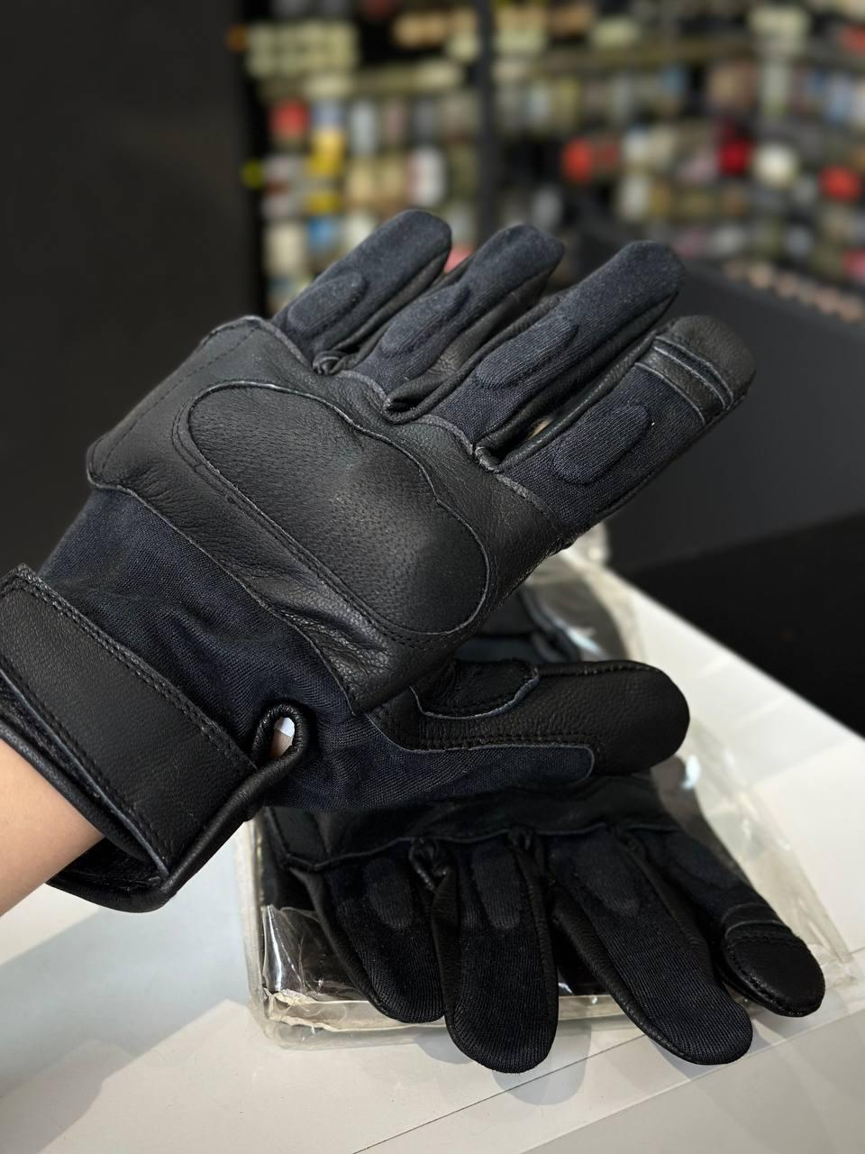 Рукавички тактичні комбіновані кевларові TACTICAL LEDER/KEVLAR MIL-TEC Німеччина
