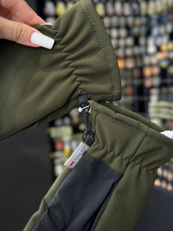 Рукавиці Mil-Tec Softshell Thinsulate - Olive