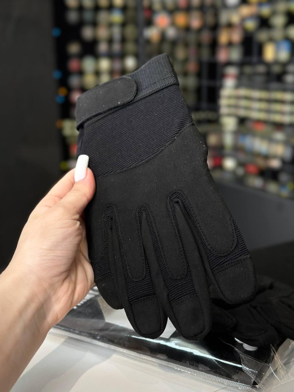 Тактичні рукавиці Mil-Tec Army - Black