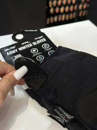 Рукавиці Mil Tec Army Winter Gloves Чорні